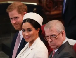 Andrew, Harry, Meghan